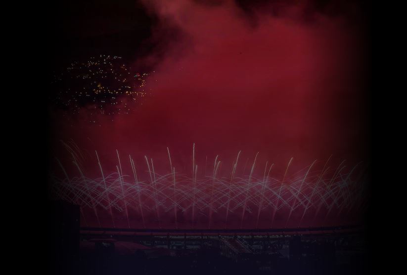 WATCHING THE OPEN CEREMONIES OF THE TOKYO OLYMPIC&nbsp;GAMES