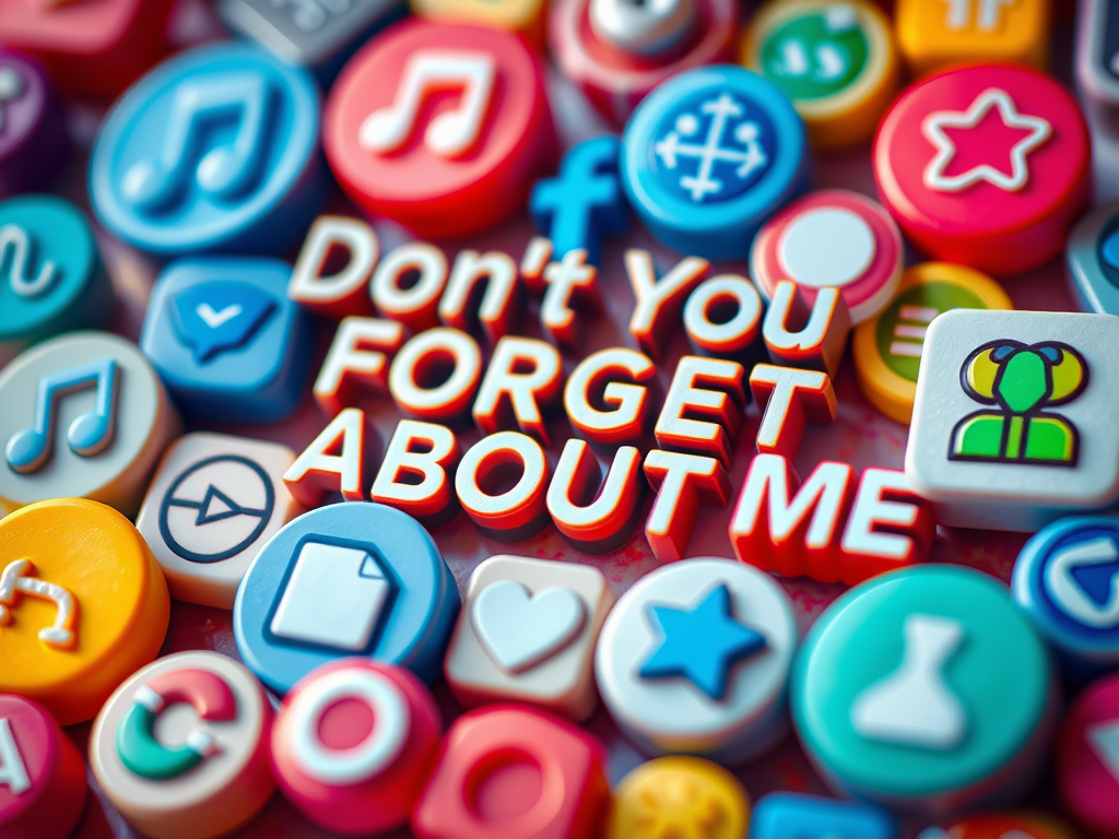 DON’T YOU FORGET ABOUT&nbsp;ME