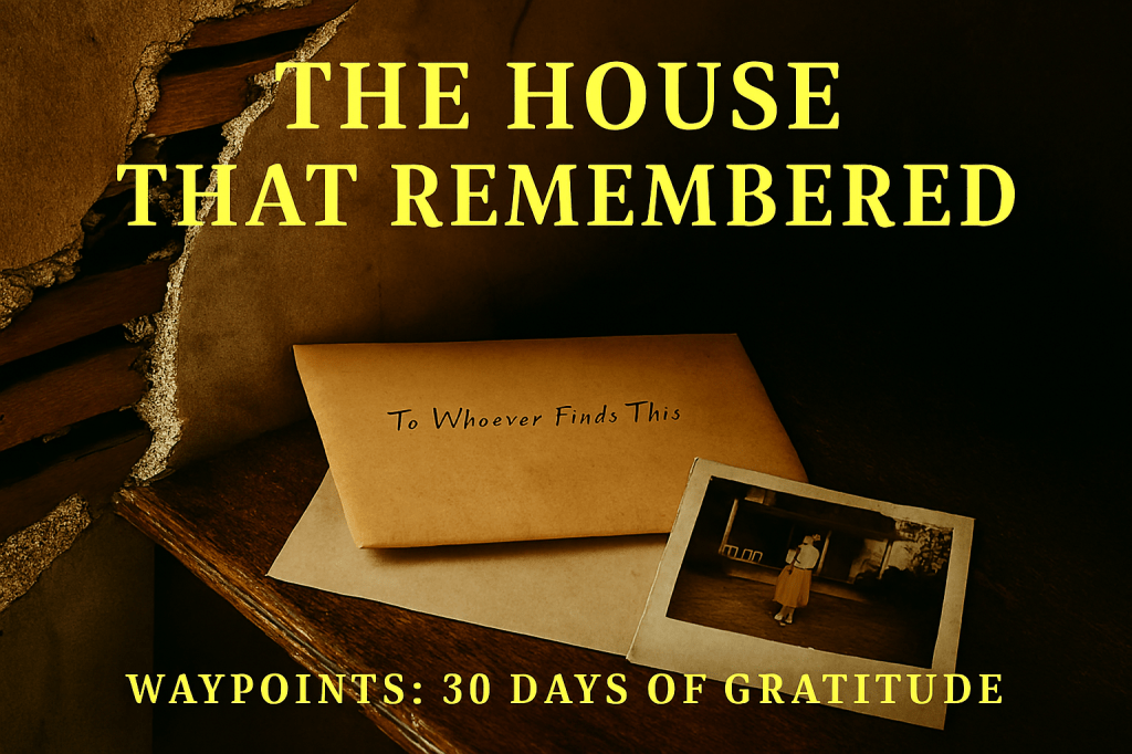 Waypoints: 30 Days of Gratitude | The House That&nbsp;Remembered