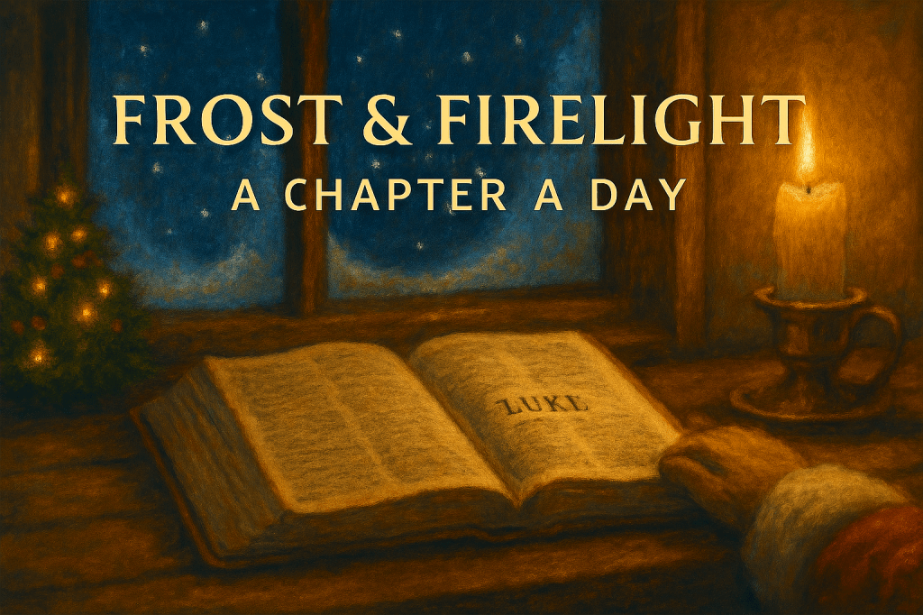 Frost & Firelight: 25 Days of Christmas Wonders | 📖 A Chapter a Day: The Book of Luke and the Christmas&nbsp;Countdown