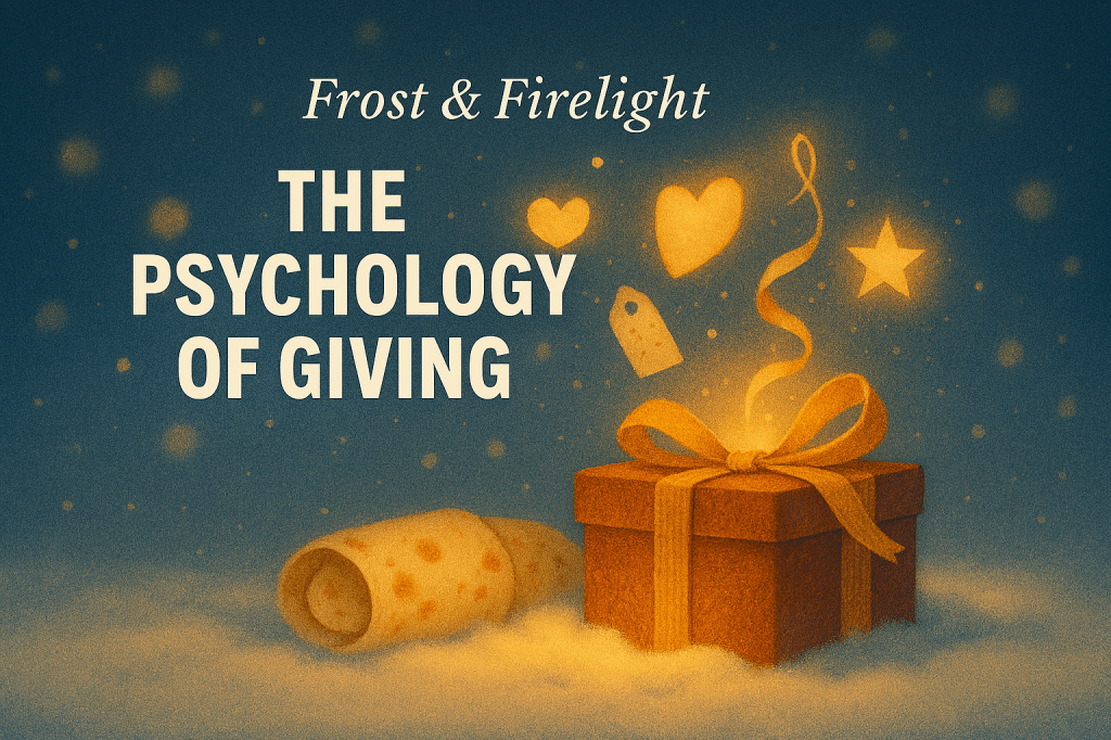 Frost & Firelight: 25 Days of Christmas Wonders | 🎁 The Psychology of Giving: Why We Love to Wrap, Swap, and&nbsp;Surprise