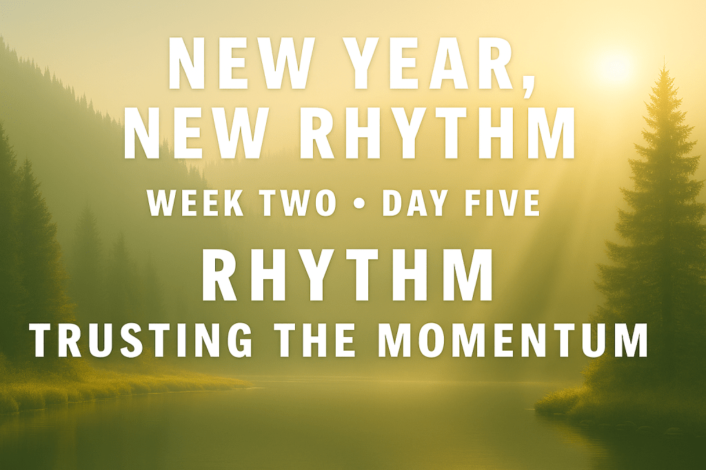New Year, New Rhythm: 
Week Two • Day&nbsp;Five