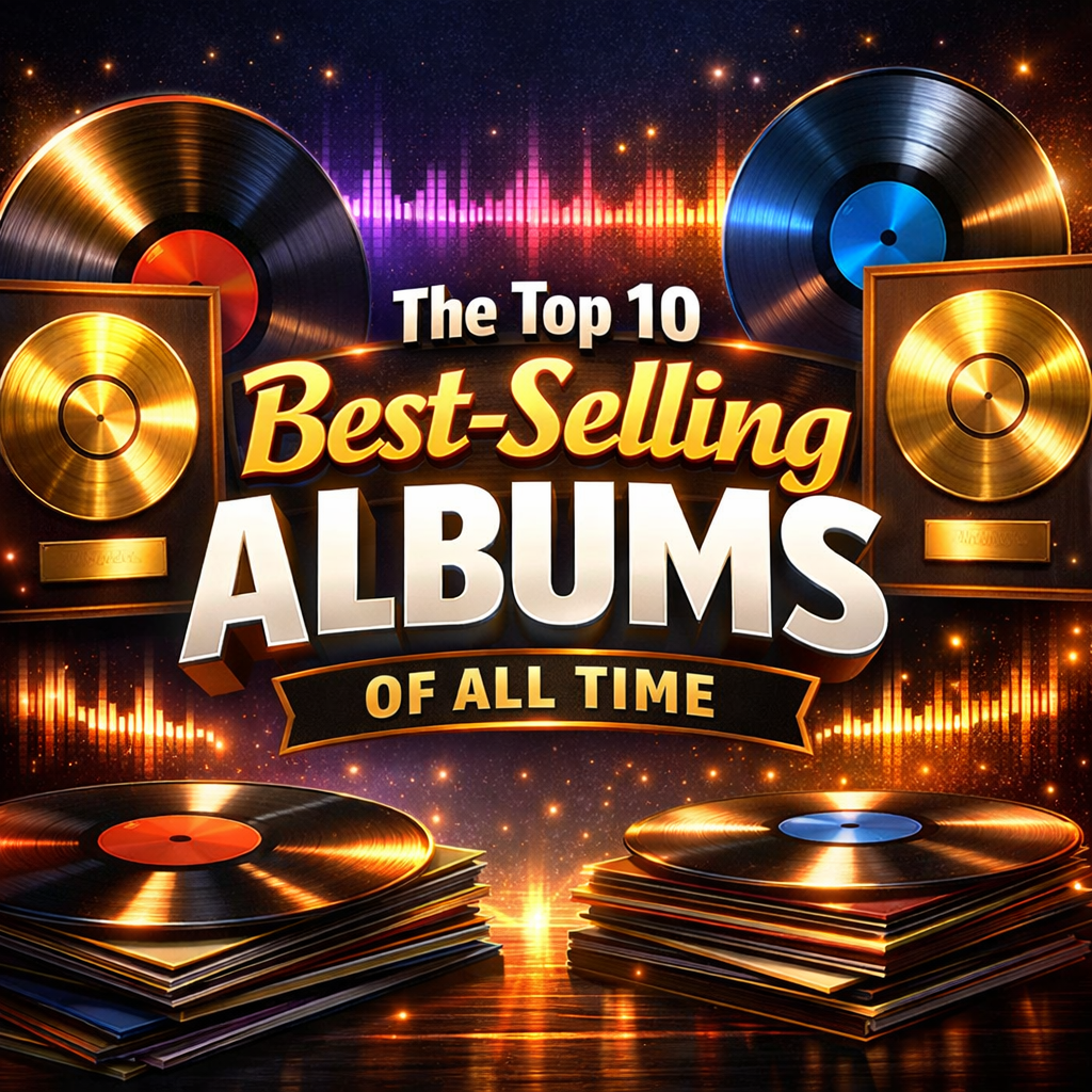 🌍 The Top 10 Best‑Selling Albums in the World (All Time) – MOTEVENTURE