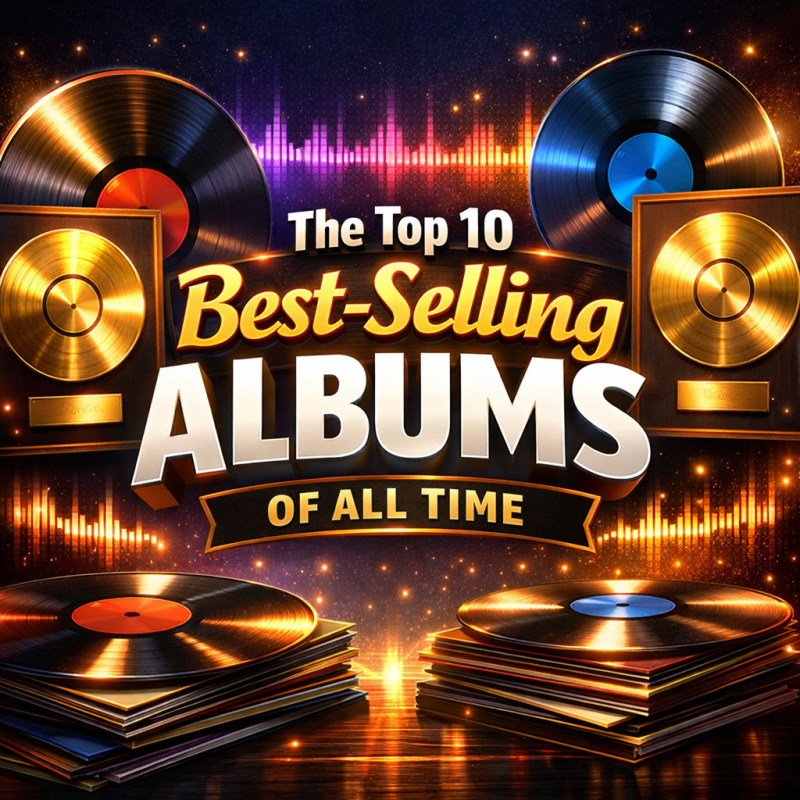 🌍 The Top 10 Best‑Selling Albums in the World (All&nbsp;Time)