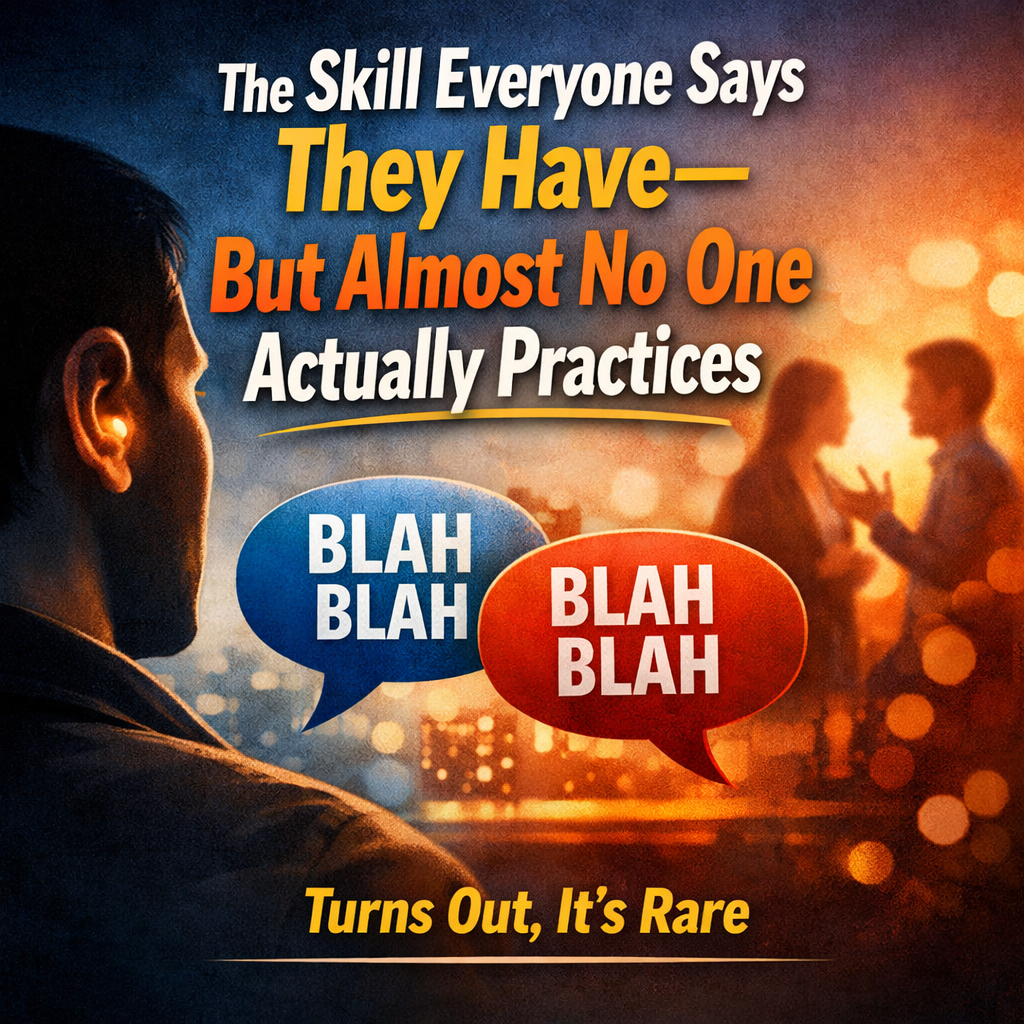 The Skill Everyone Says They Have—But Almost No One Actually&nbsp;Practices