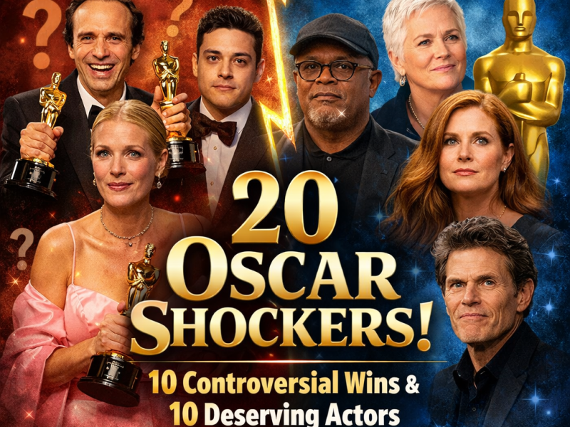20 Oscar Shockers: 10 Wins That Spark Debate and 10 Actors Who Still Deserve Their&nbsp;Moment