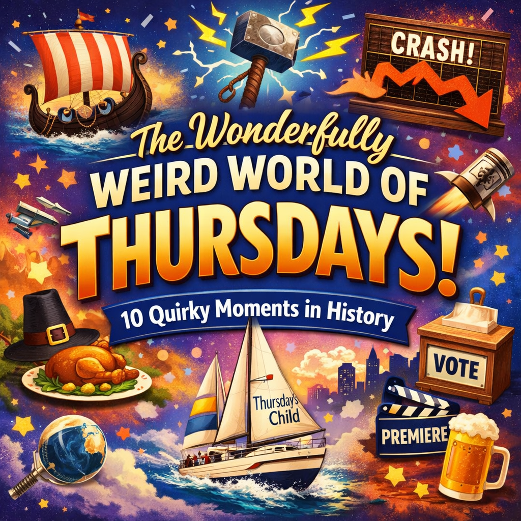🌟 The Wonderfully Weird World of Thursdays: Quirky Moments That Actually Happened on a&nbsp;Thursday