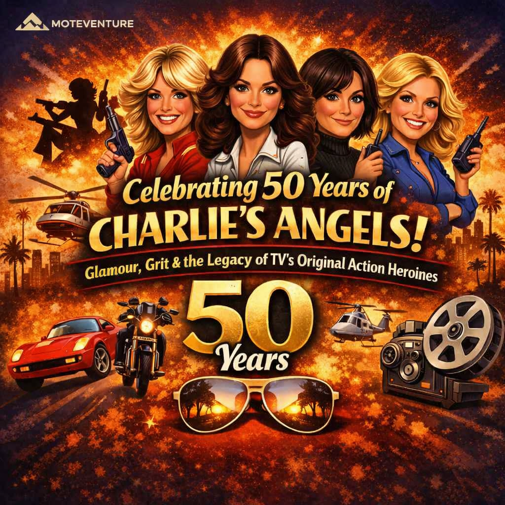 ✨ Celebrating 50 Years of Charlie’s Angels: Glamour, Grit & the Legacy of TV’s Original Action&nbsp;Heroines