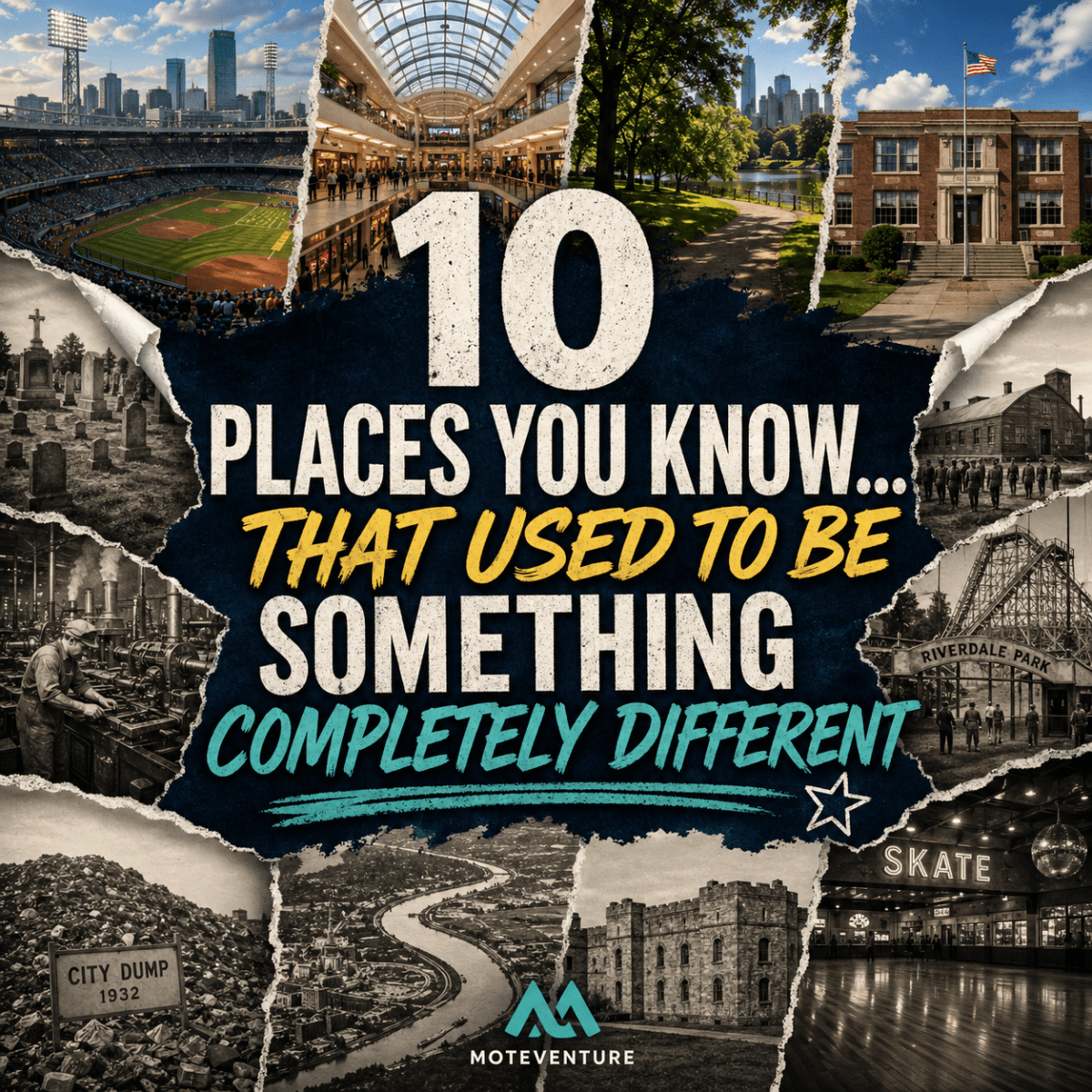 🌍 Ten Places You Know… That Used to Be Something Completely&nbsp;Different