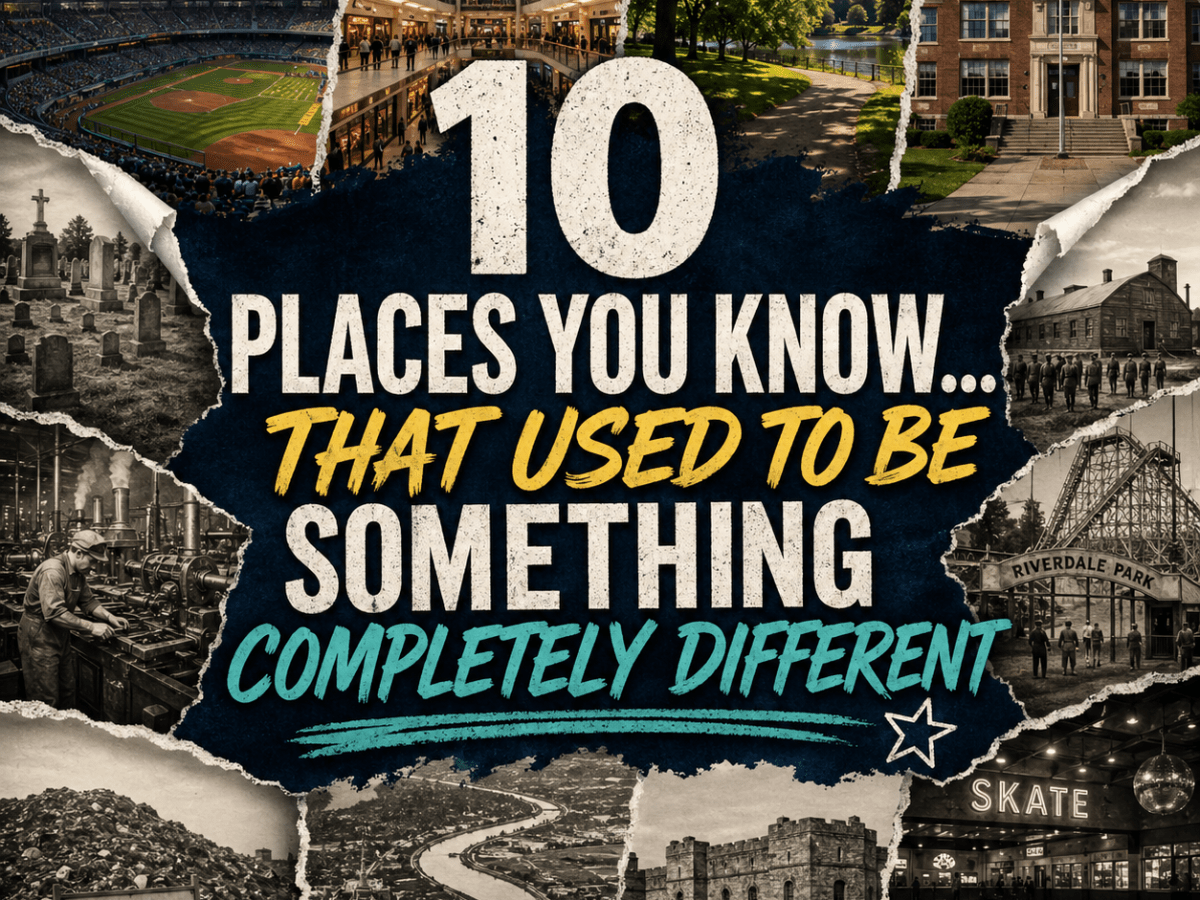 🌍 Ten Places You Know… That Used to Be Something Completely&nbsp;Different