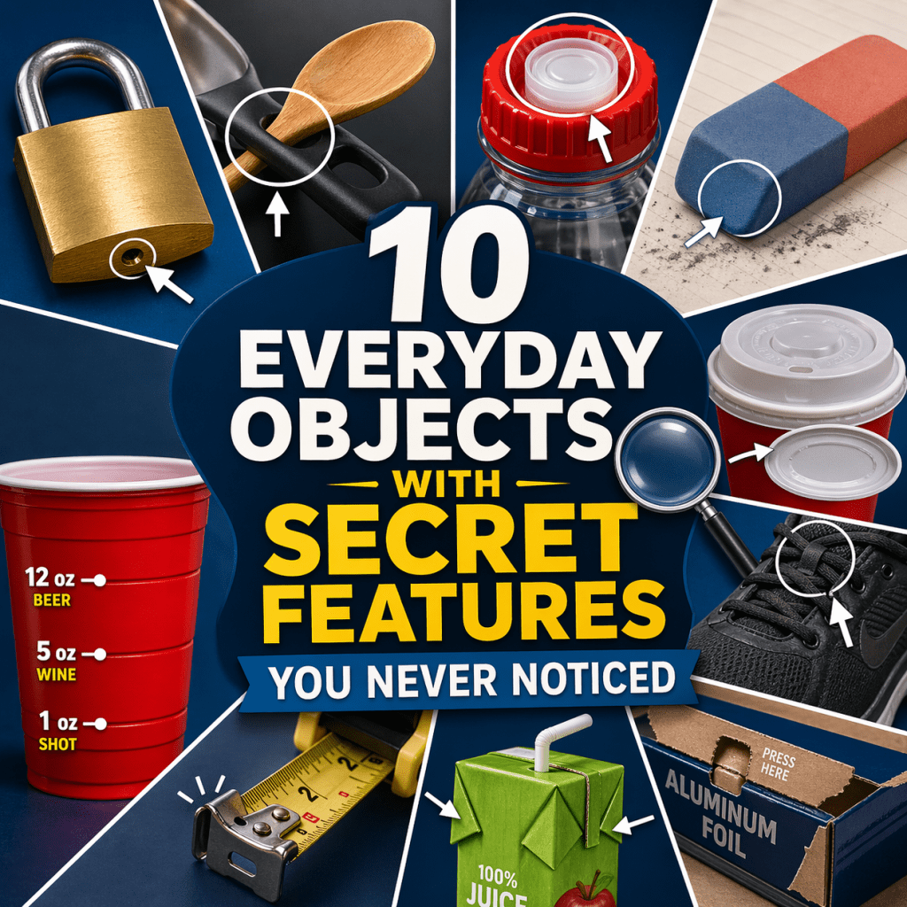 🔍 Ten Everyday Objects with Secret Features You Never&nbsp;Noticed