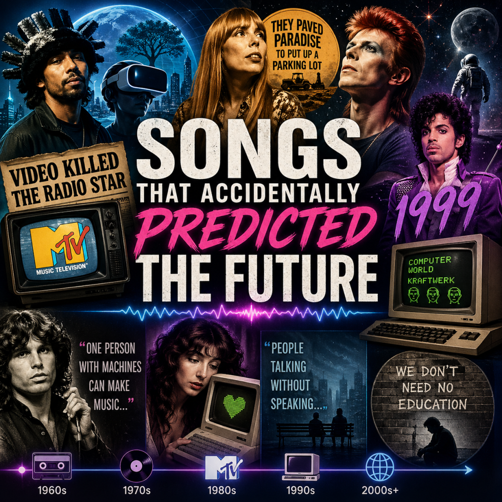 🎧 Songs that Accidentally Predicted the&nbsp;Future