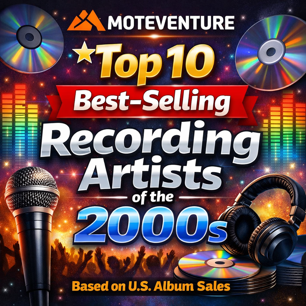 🌟 Top 10 Best‑Selling Recording Artists of the&nbsp;2000s