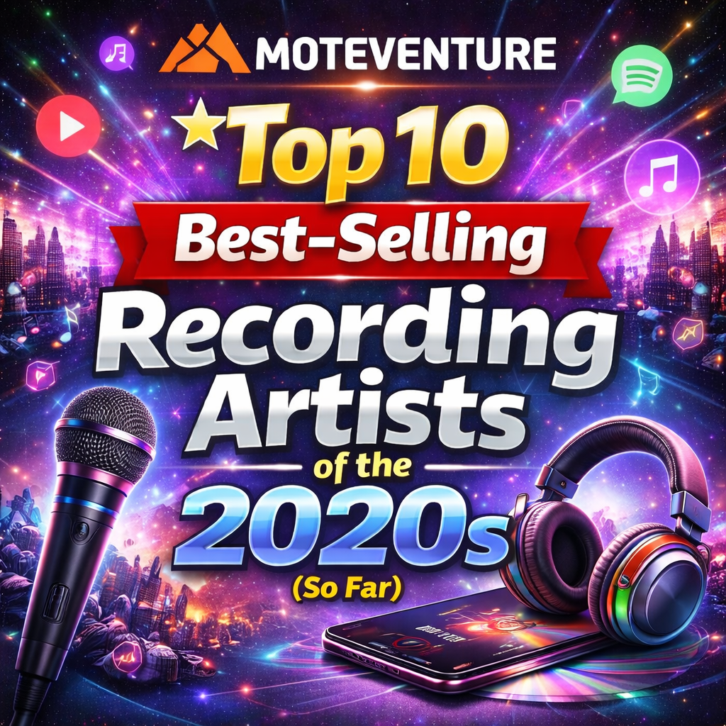 🌟 Top 10 Best‑Selling Recording Artists of the 2020s (So&nbsp;Far)