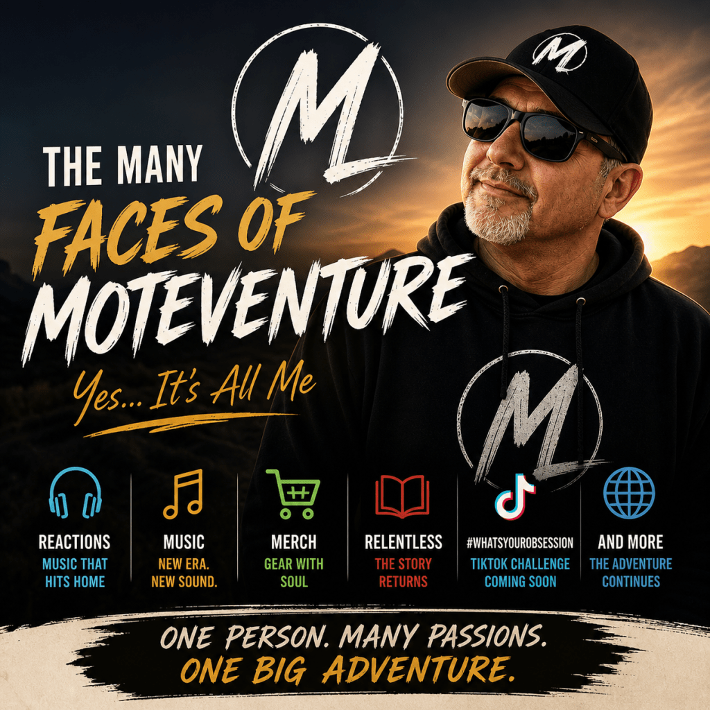 The Many Faces of Moteventure (Yes… It’s All&nbsp;Me)