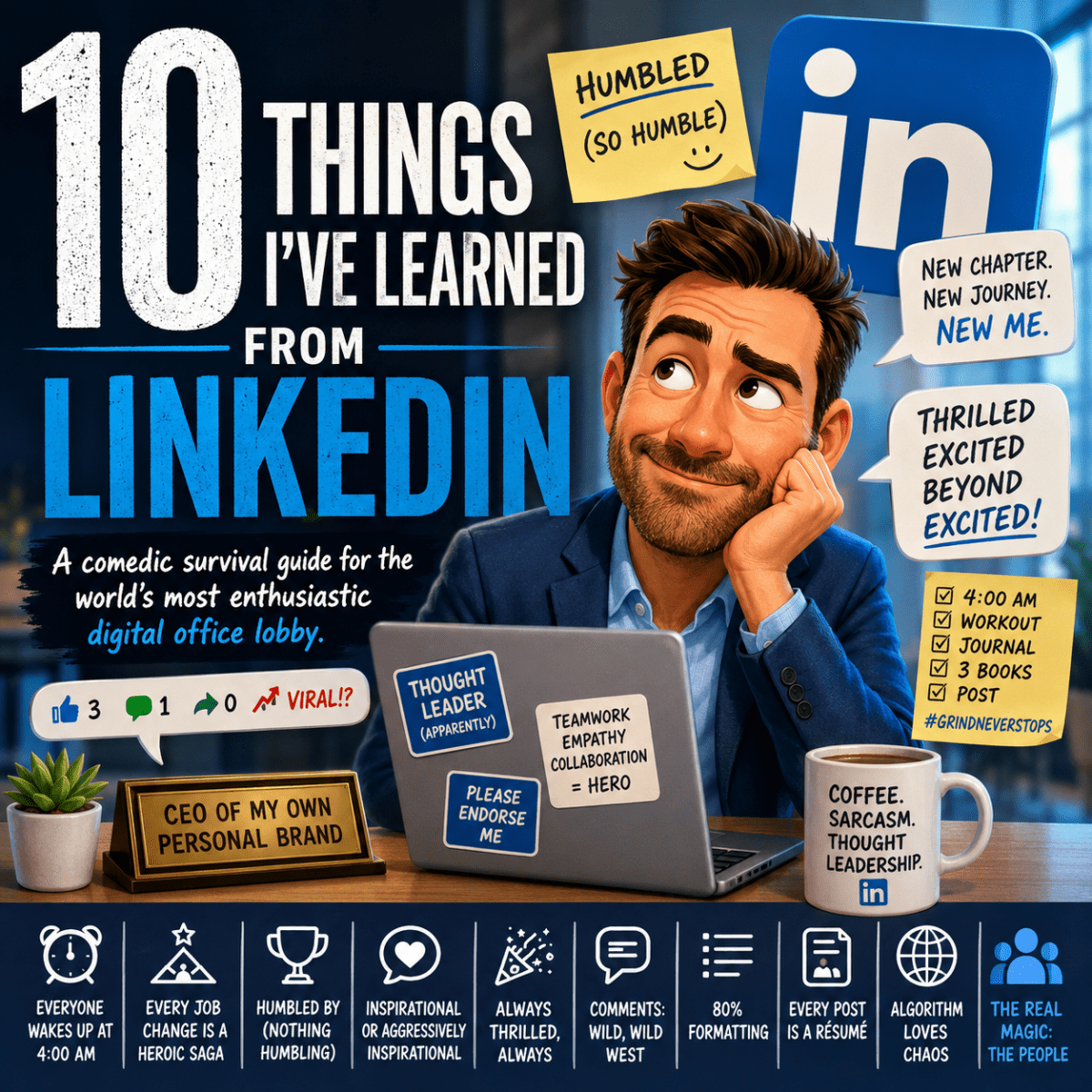 10 Things I’ve Learned From&nbsp;LinkedIn