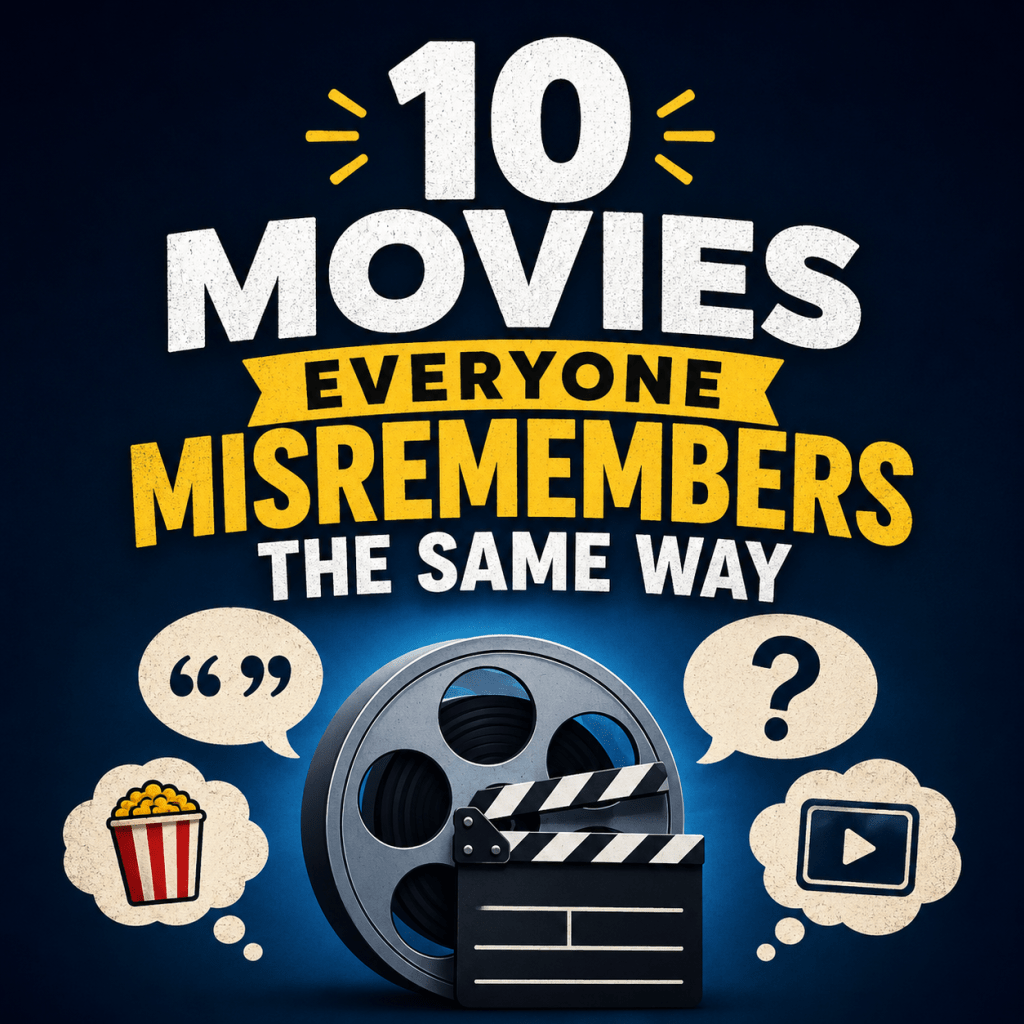 10 Movies Everyone Misremembers the Same&nbsp;Way