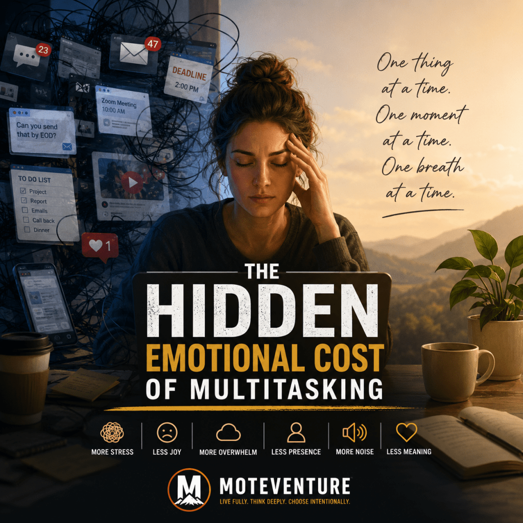 The Hidden Emotional Cost of&nbsp;Multitasking