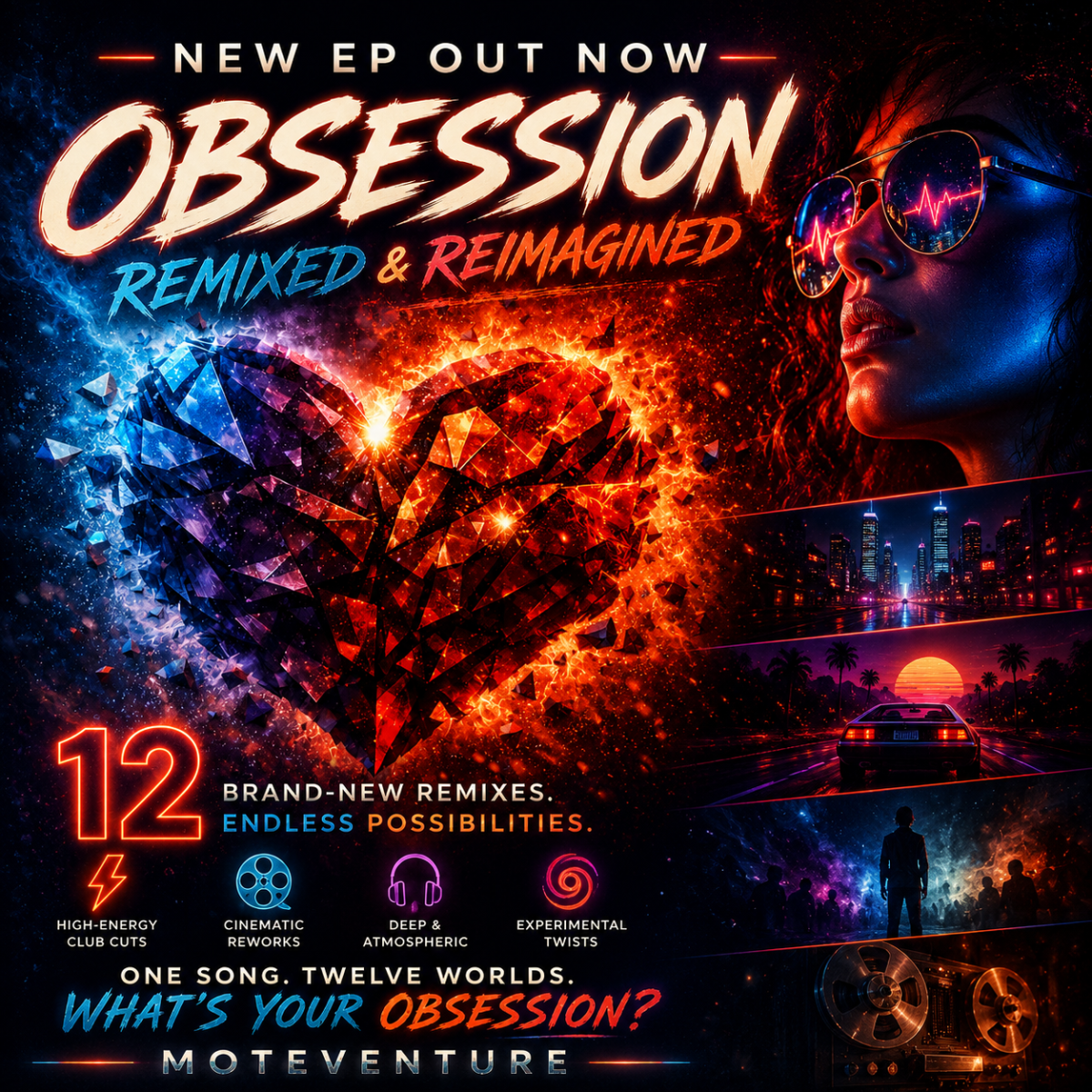 ✨ NEW EP OUT NOW: OBSESSION — REMIXED & REIMAGINED&nbsp;✨