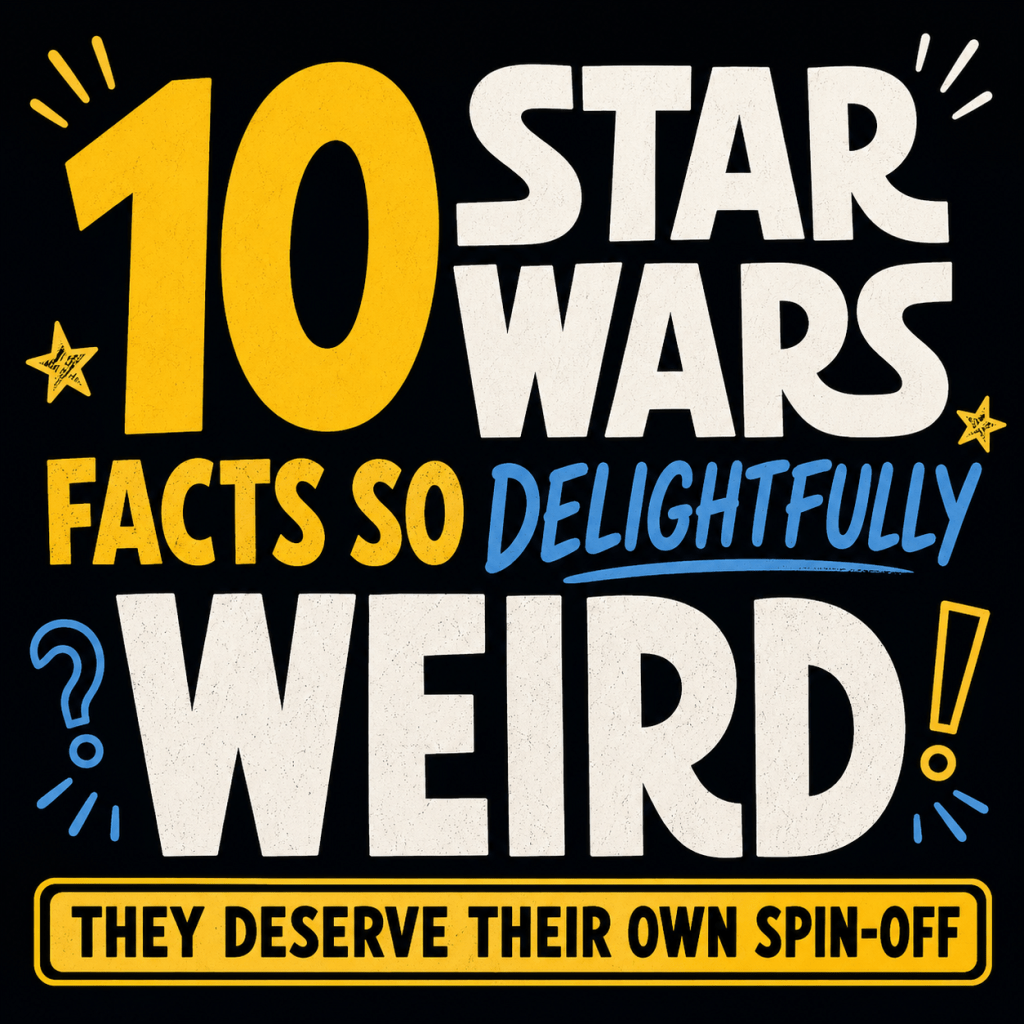 ⭐ 10 Star Wars Facts So Delightfully Weird They Deserve Their Own&nbsp;Spin‑Off