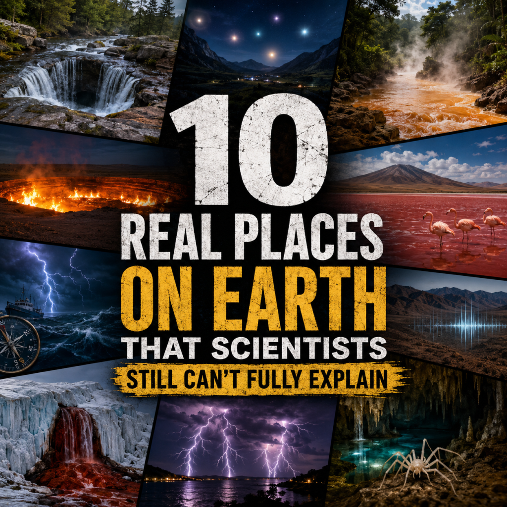 10 Real Places on Earth That Scientists Still Can’t Fully&nbsp;Explain