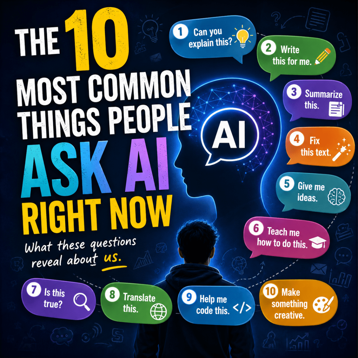 The 10 Most Common Things People Ask AI Right&nbsp;Now
