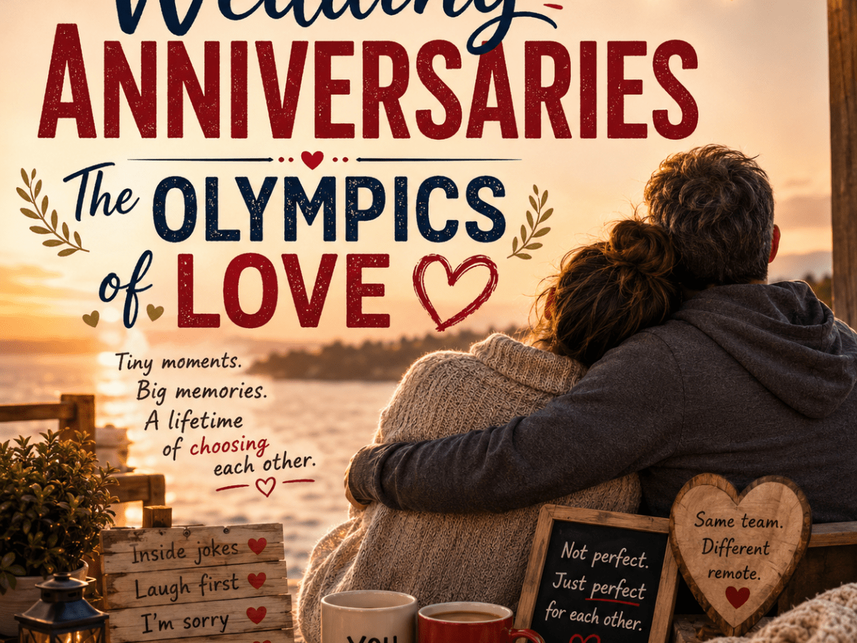 ✨ Today’s Thought: Wedding Anniversaries — The Olympics of Love&nbsp;✨