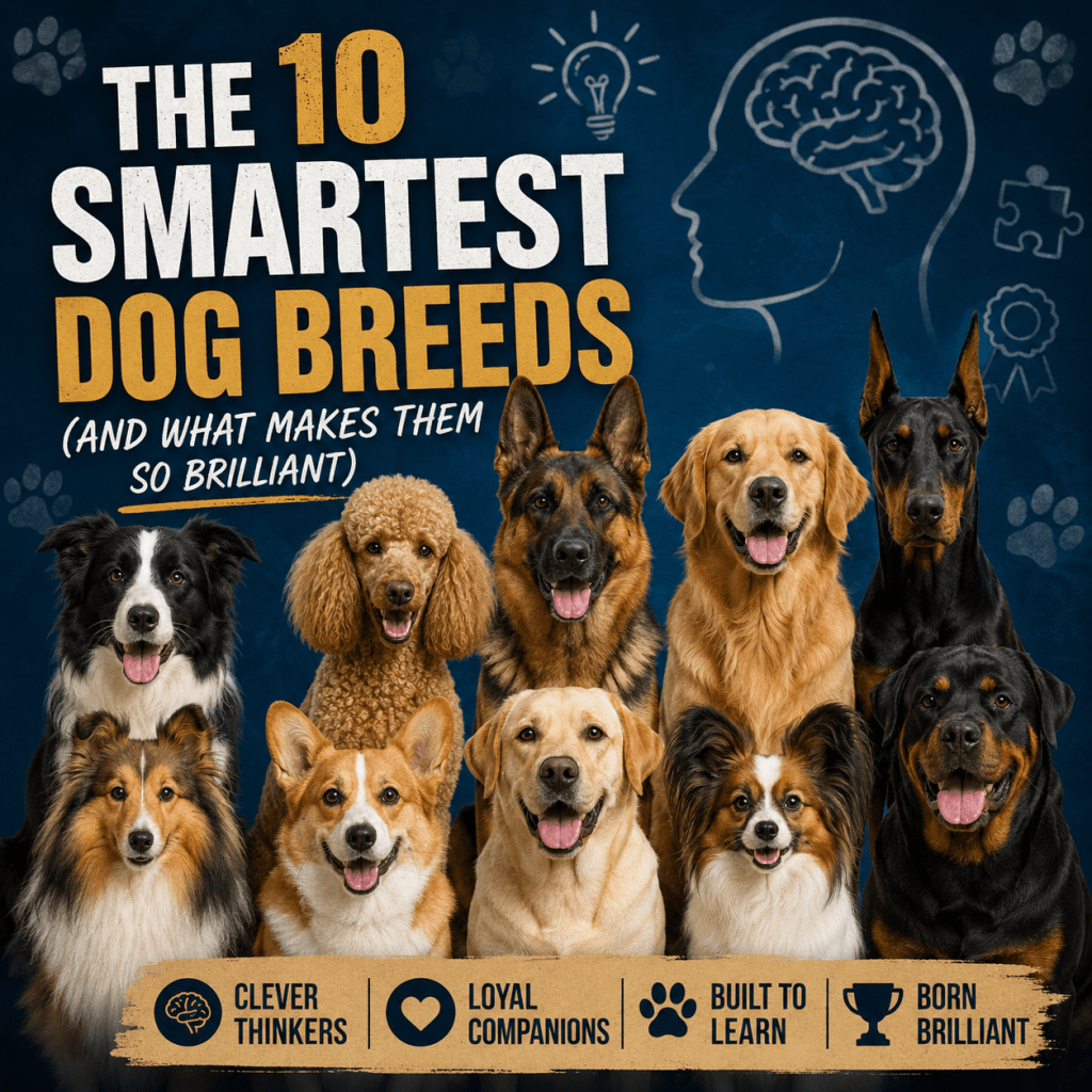 The 10 Smartest Dog Breeds (And What Makes Them So&nbsp;Brilliant)