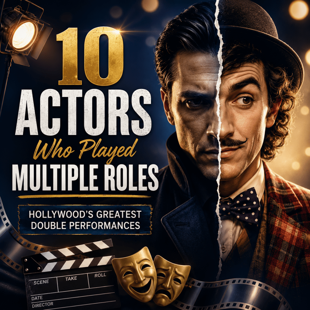 10 Actors Who Played Multiple Roles in the Same Movie or TV Show (Iconic Double Performances Fans Still Talk&nbsp;About)
