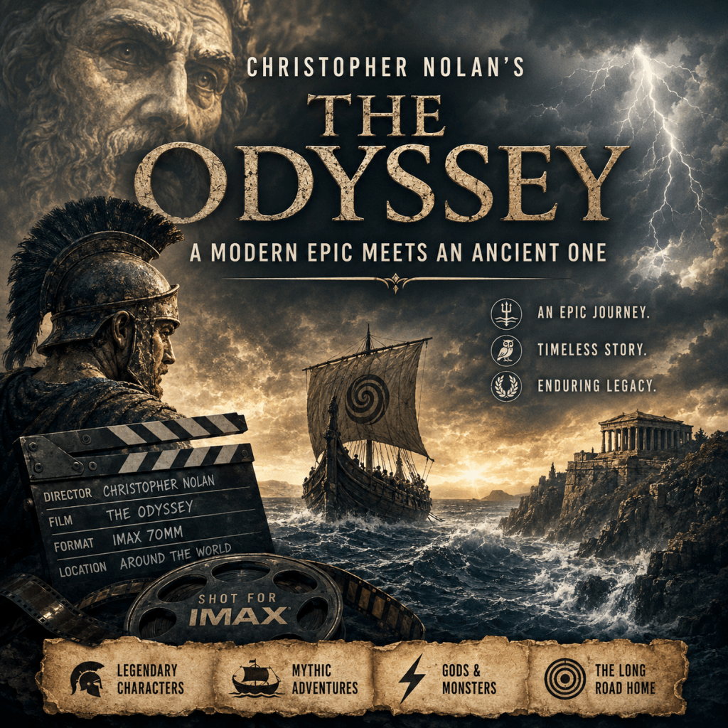 Christopher Nolan’s The Odyssey: A Modern Epic Meets an Ancient&nbsp;One