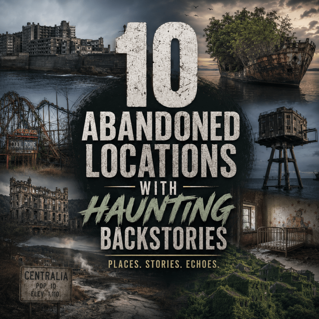 10 Abandoned Locations with Haunting&nbsp;Backstories