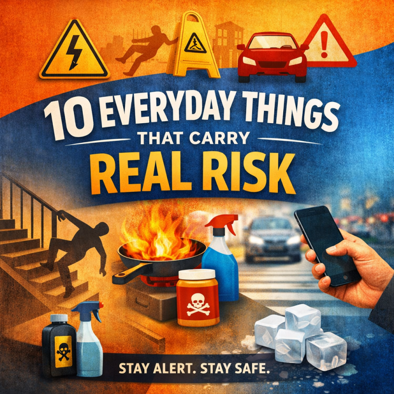 10 Everyday Things We Do That Carry Real&nbsp;Risk