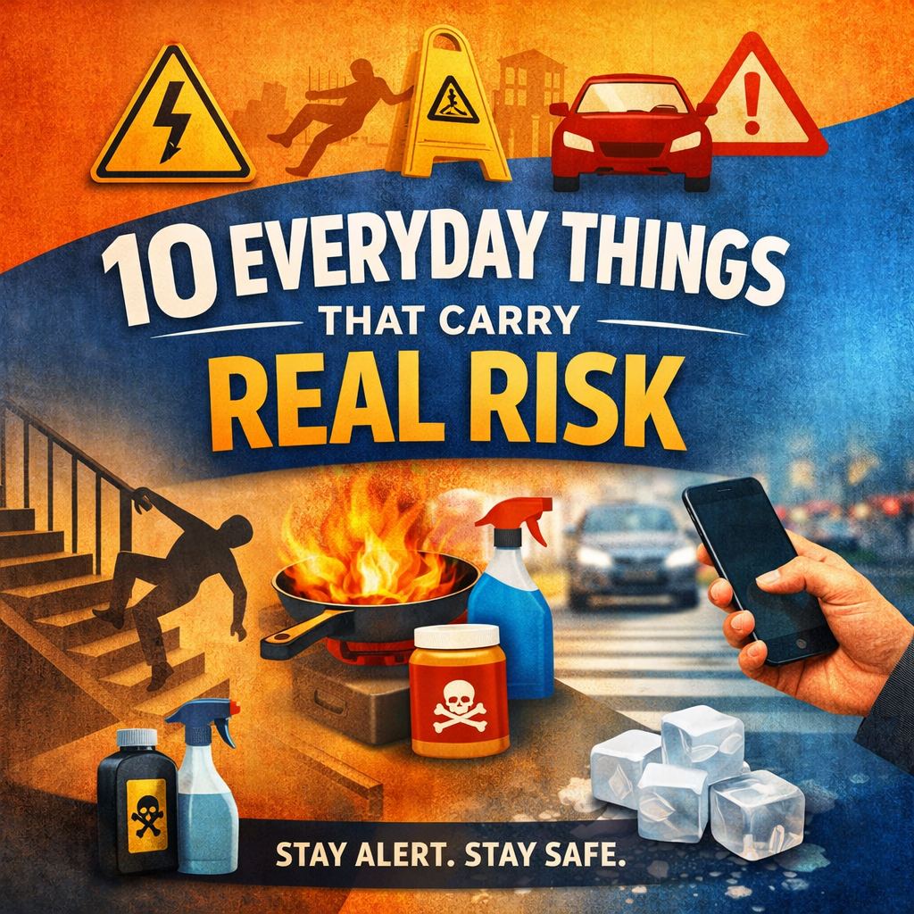 10 Everyday Things We Do That Carry Real&nbsp;Risk
