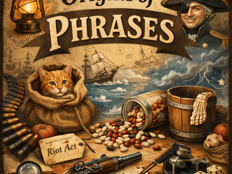 The Strange Origins Behind the Everyday Phrases We Use Without Thinking&nbsp;😄📚