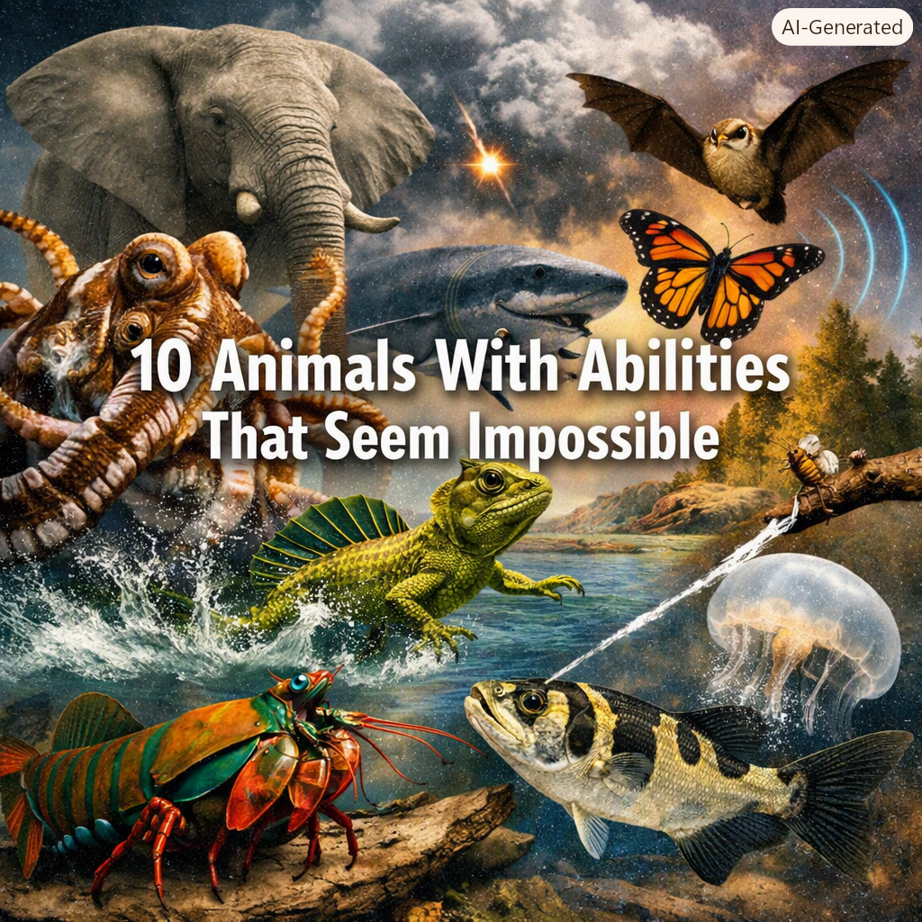 10 Animals With Abilities That Seem&nbsp;Impossible