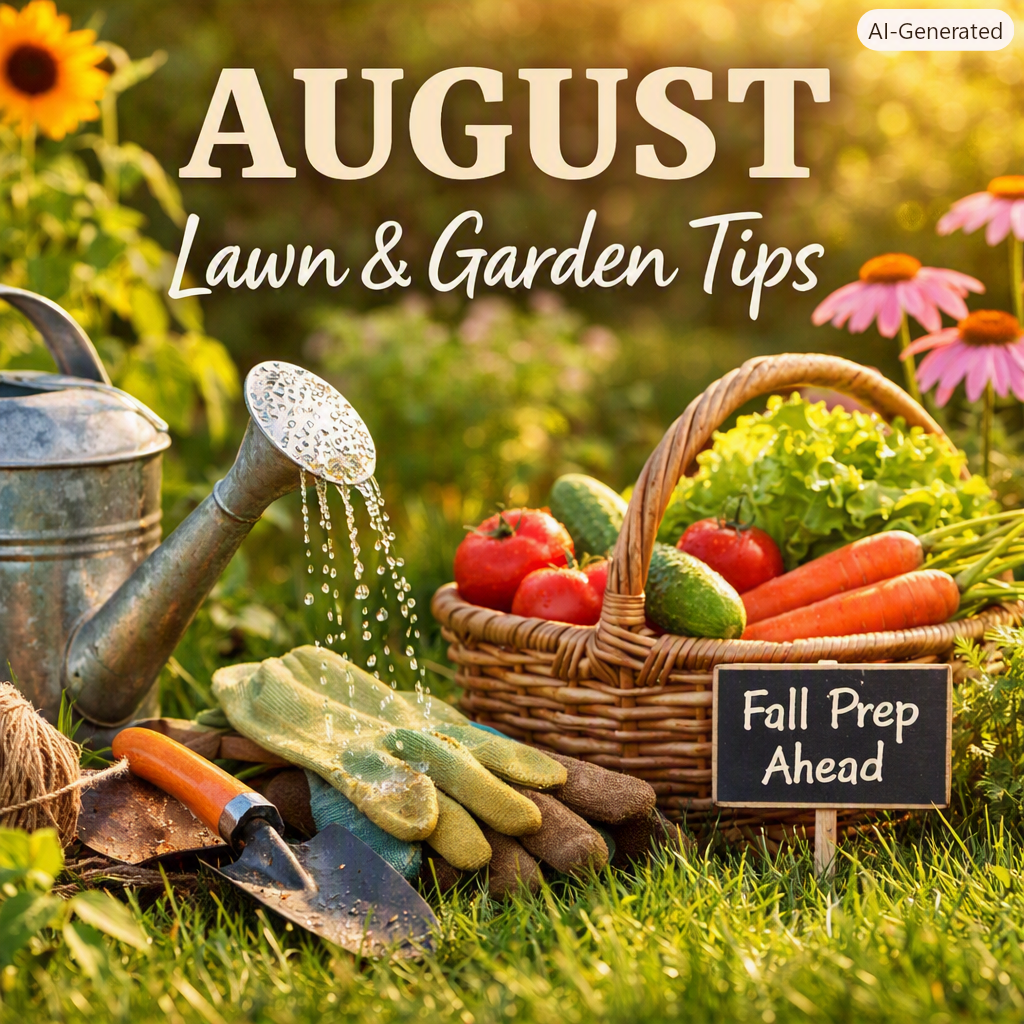 🌾 August Lawn & Garden Guide: Smart Late‑Summer Moves for Every&nbsp;Climate