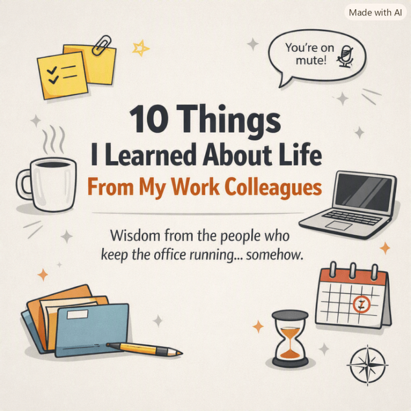 10 Things I Learned About Life From My Work&nbsp;Colleagues