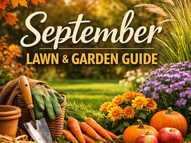 🍁 September Lawn & Garden Guide: The Month Your Yard Starts Breathing&nbsp;Again