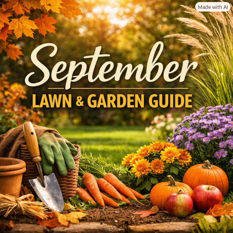 🍁 September Lawn & Garden Guide: The Month Your Yard Starts Breathing&nbsp;Again