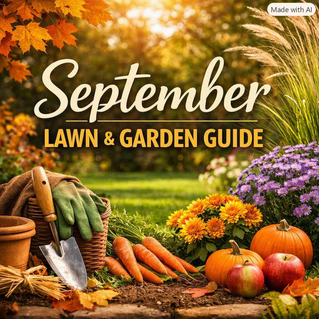 🍁 September Lawn & Garden Guide: The Month Your Yard Starts Breathing&nbsp;Again
