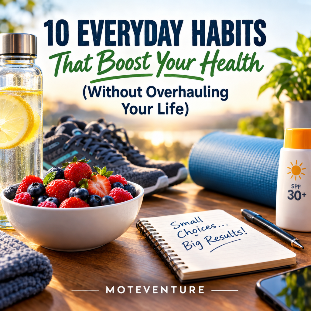 10 Simple Health Habits That Can Make a&nbsp;Difference