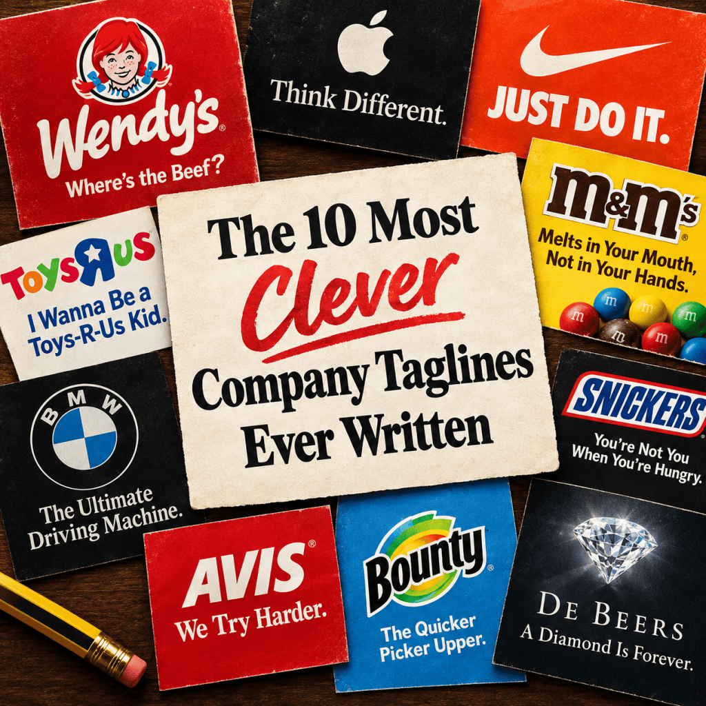 The 10 Most Clever Company Taglines Ever&nbsp;Written