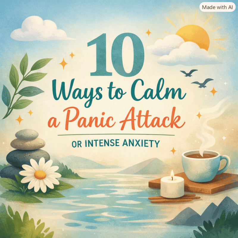 10 Things You Can Do to Navigate a Panic Attack or Intense&nbsp;Anxiety