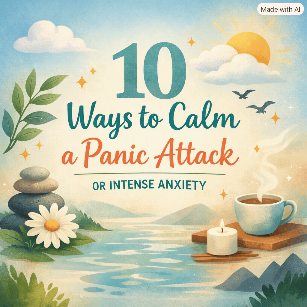 10 Things You Can Do to Navigate a Panic Attack or Intense&nbsp;Anxiety