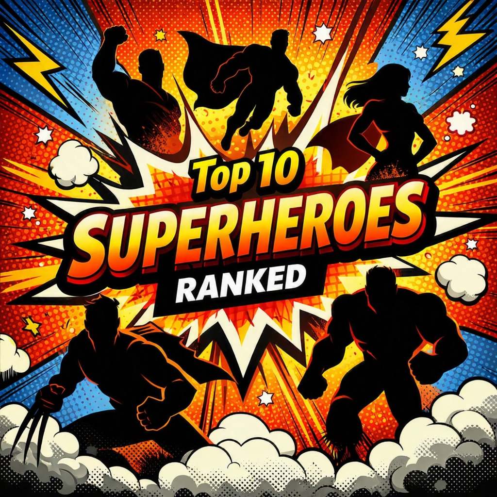 The Definitive Top 10 Superheroes of All Time (Ranked 10 →&nbsp;1)